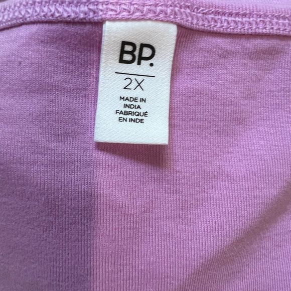 NWOT BP Square Neck Crop Camisole in Purple Tulip (2X) - Picture 9 of 11